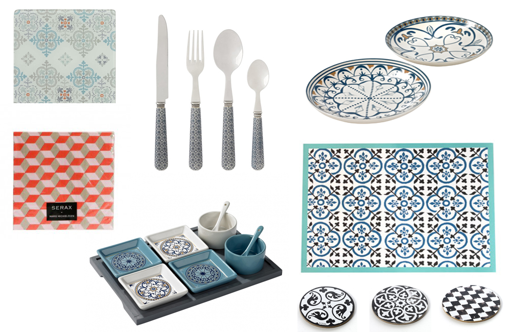 Ma table façon carreaux de ciment | Madame Décore